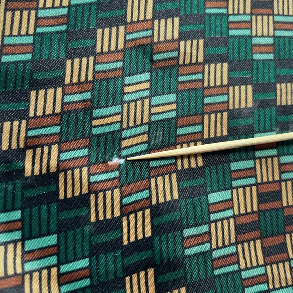 Elsa Schiaparelli Vintage Geometric Scarf – Modernist 1960s Design - Picture 9 of 13